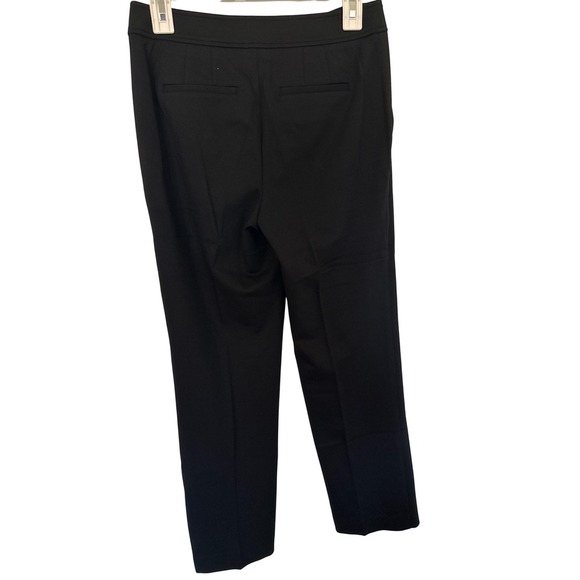 Talbots Black Slim Leg Ankle Dress Pants Womens Size 2P Petite Career Casual - Picture 4 of 4